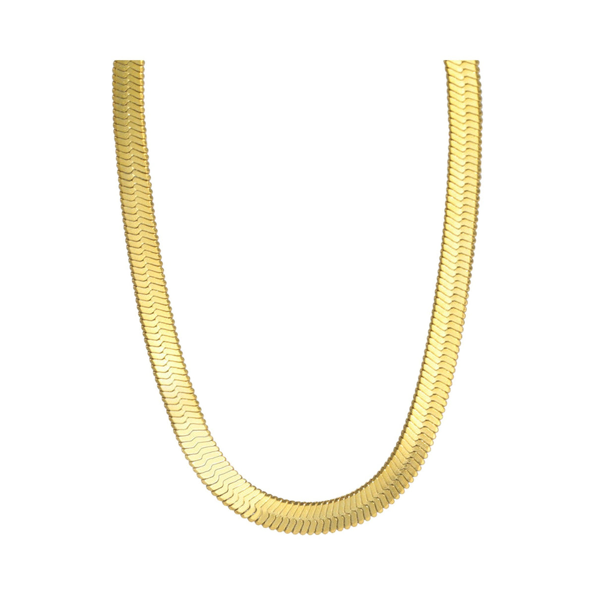 The Herringbone Chain — Gold