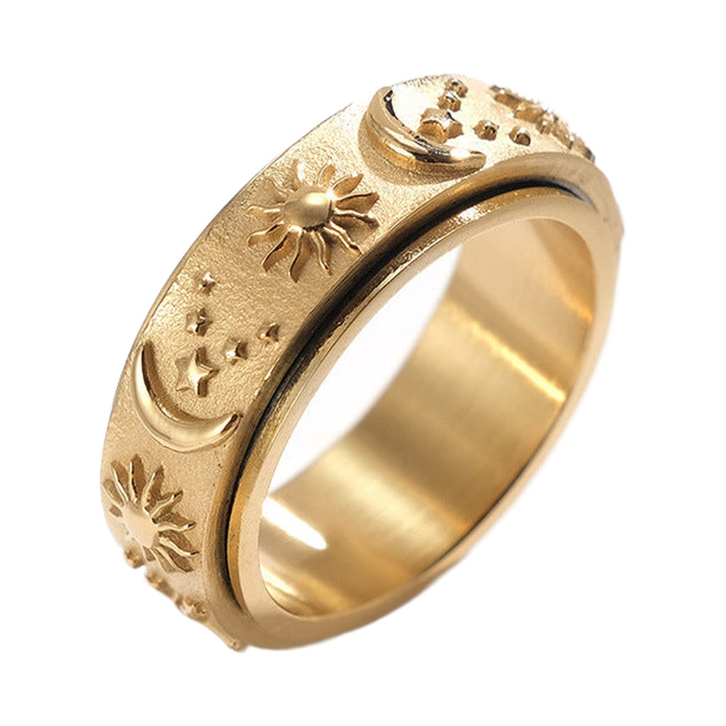 The Sun & Moon Spinner — Gold