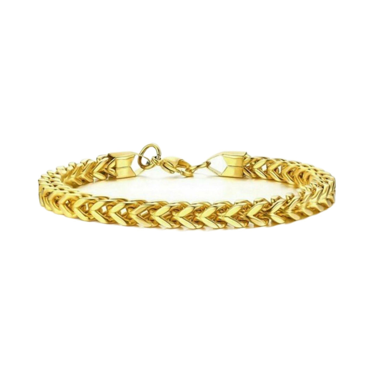 The 6mm Foxtail Bracelet — Gold