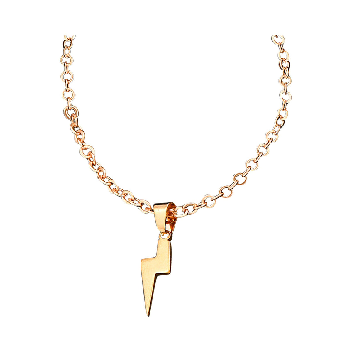 The Lightning Pendant — Gold