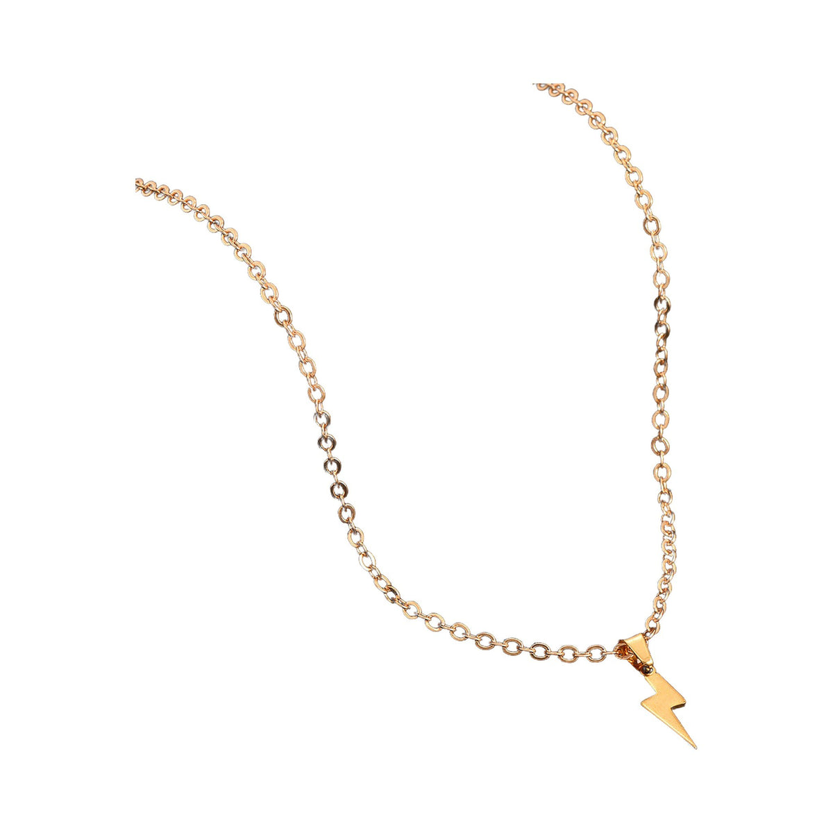 The Lightning Pendant — Gold
