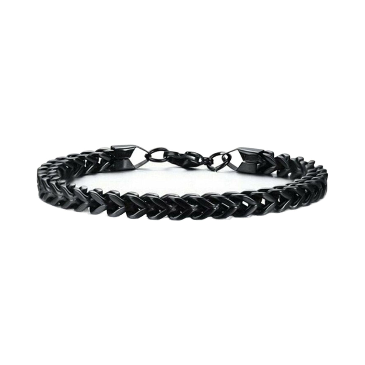 The 6mm Foxtail Bracelet — Black