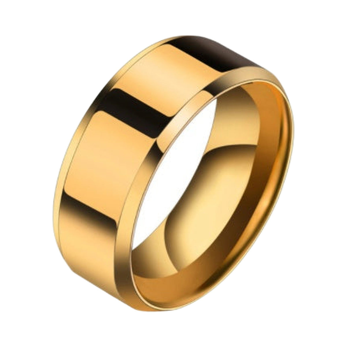 The Bevelled Band — Gold