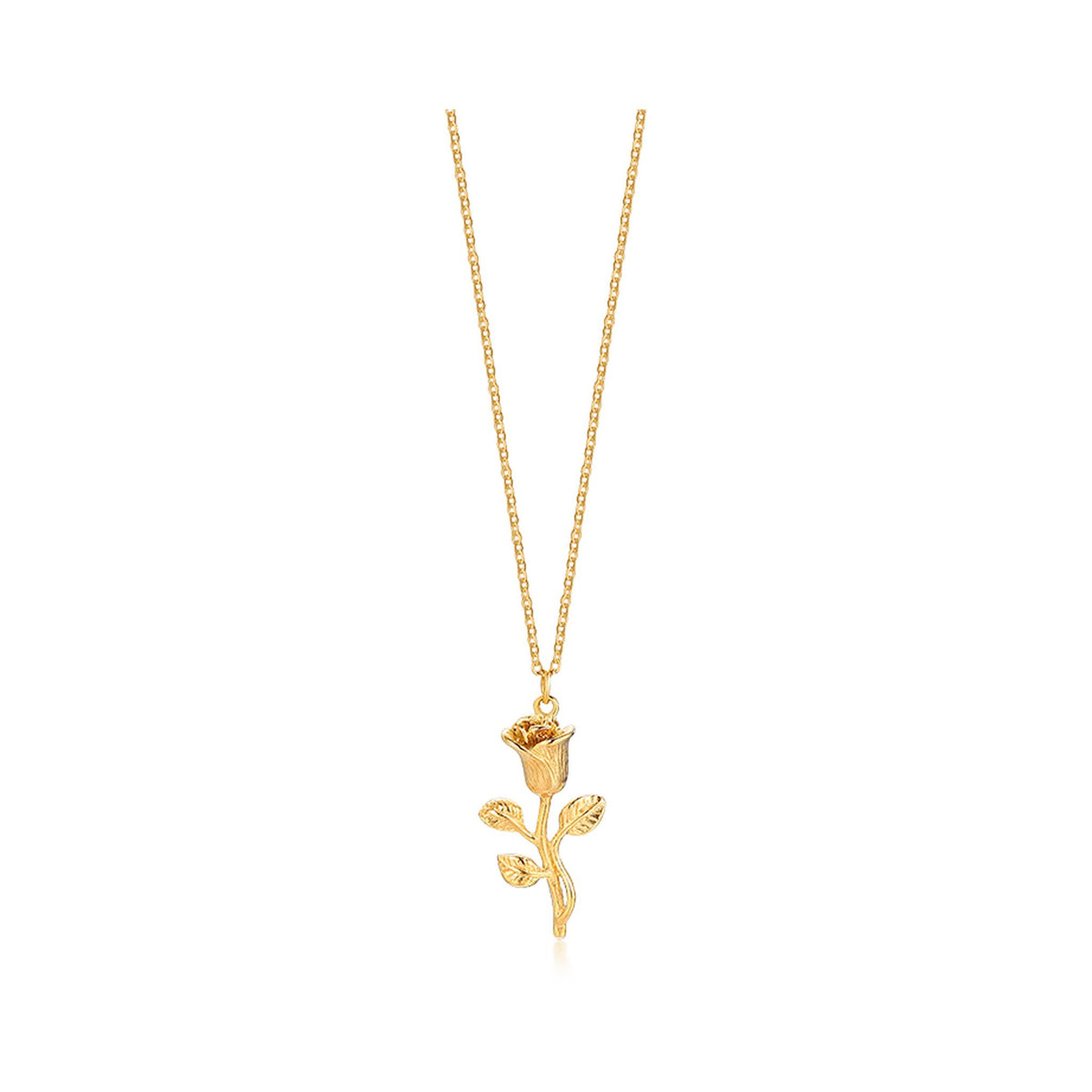 The Rose Pendant — Gold