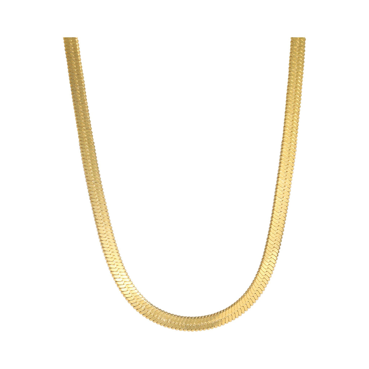 The Herringbone Chain — Gold