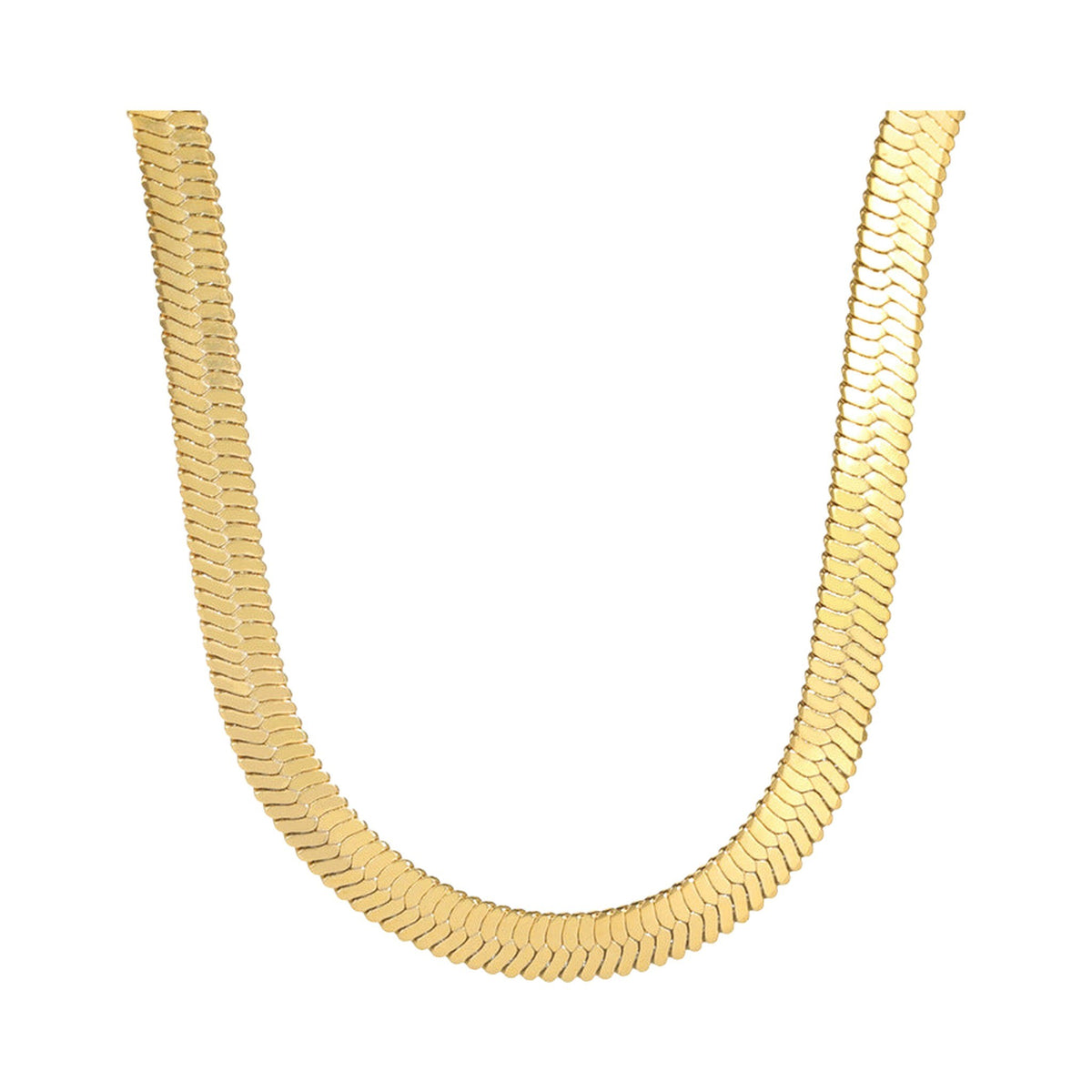 The Herringbone Chain — Gold