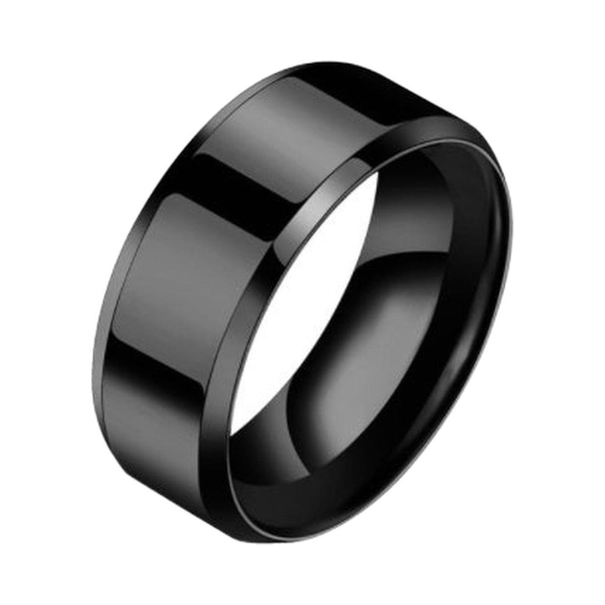 The Bevelled Band — Black